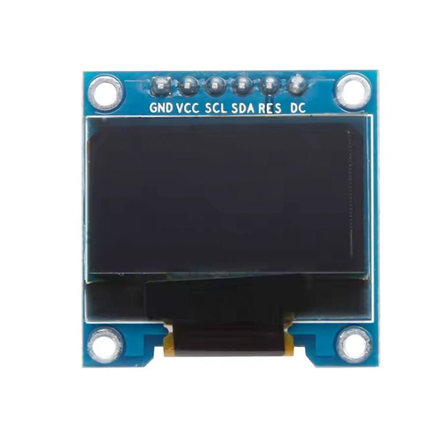 128x64 0.96 inç OLED Grafik Ekran 6 Pin SPI