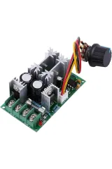 20A DC 10-60V PWM Motor Hız Kontrol Anahtarı Yüksek Güç Hız Kartı Sürücü Modülü Ayarlanabilir