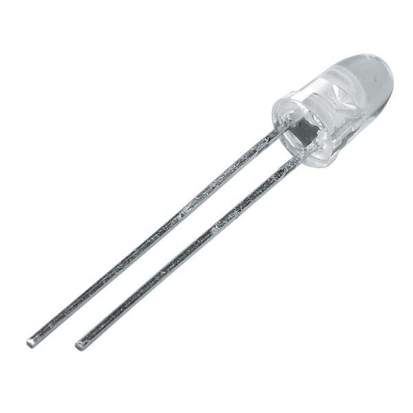 5mm Şeffaf Yeşil Led - 4000-6000 mcd